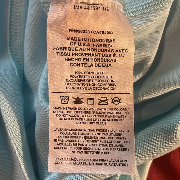 ☄️2 for $14 Sale💫Nike Dri-Fit Short Sleeve V Neck T-Shirt, Sz M Regular Fit - Picture 7 of 10